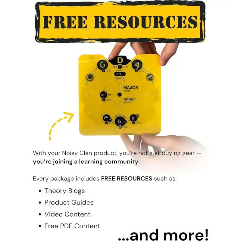 🔥 Last day for 50% off—"Circle of Fifths" Music Theory Wheel Set | A practical guide to chords, modes, and songwriting, designed for musicians 🎹🎸💕