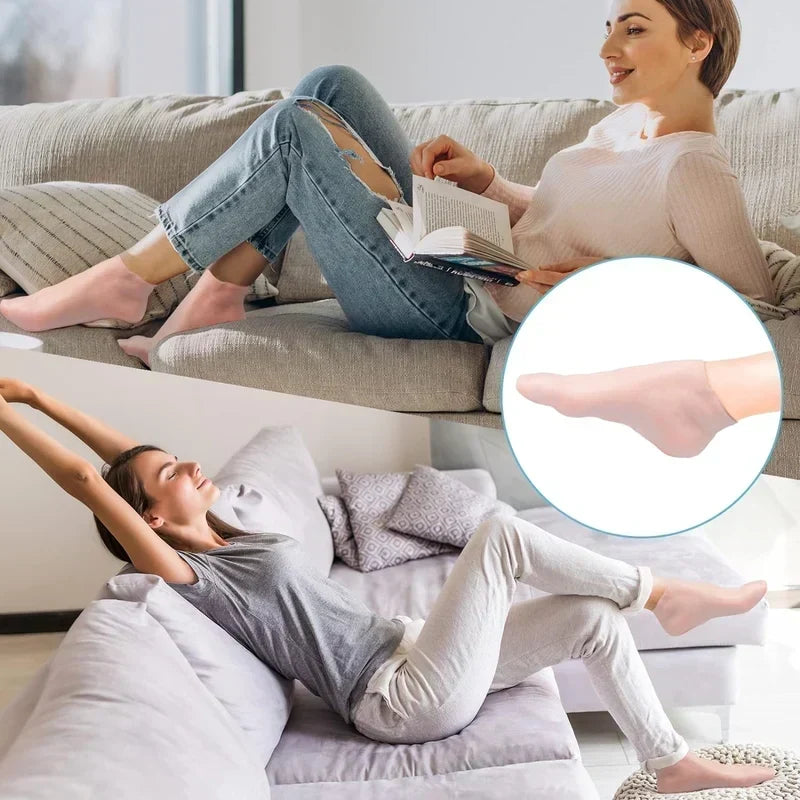 Moisturizing foot mask, exfoliating silicone socks, beach protective socks
