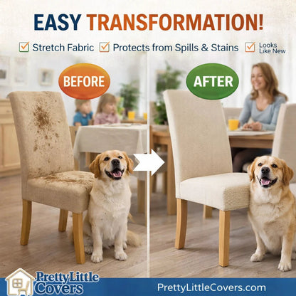 Stylish chair covers – give your old chairs a fresh new look!