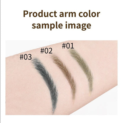 💧Tear-Off Brow Gel – Waterproof, smudge-proof, long-lasting, creates natural, wild eyebrow
