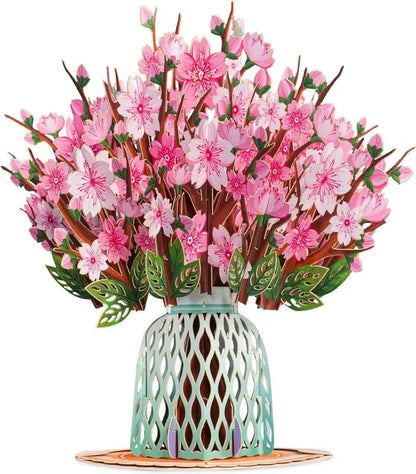 💌 3D pop-up card with cherry blossoms – the ultimate keepsake for card lovers ❤️