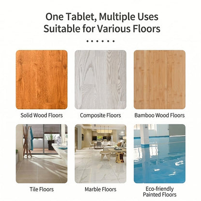 🔥270-sheet universal floor cleaner tablets - concentrated cleaner suitable for all materials, including hardwood, tile and wood floors.
