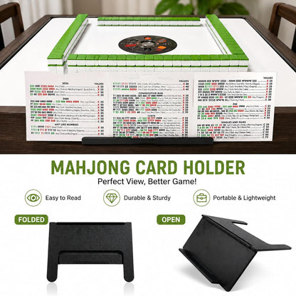 🔥Mahjong Card Holder - Free Mahjong Rule Cards