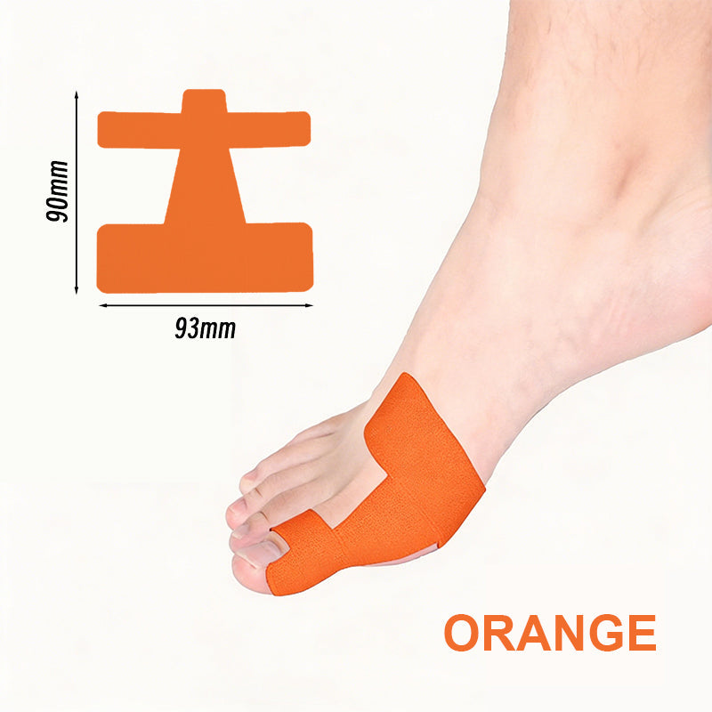 Pre-cut kinesiology tape for hallux valgu