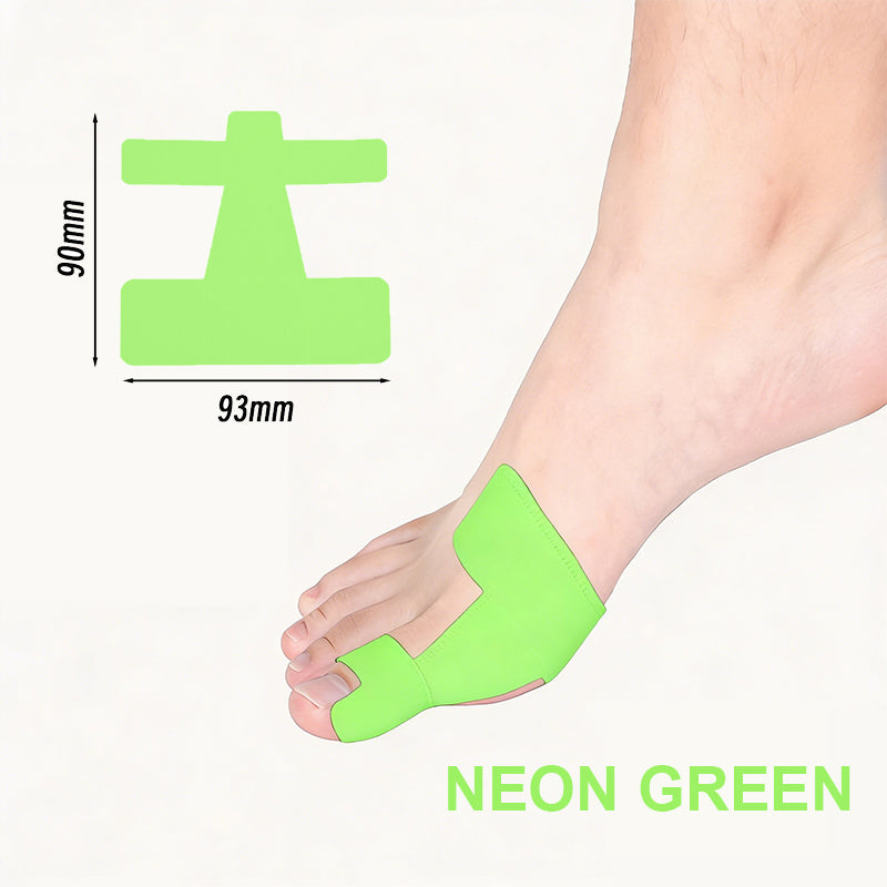 Pre-cut kinesiology tape for hallux valgu