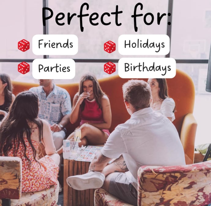 ⚡Hot Sales 49% OFF🔥Level Up Your Party | The Funniest Adult Game Night Kit