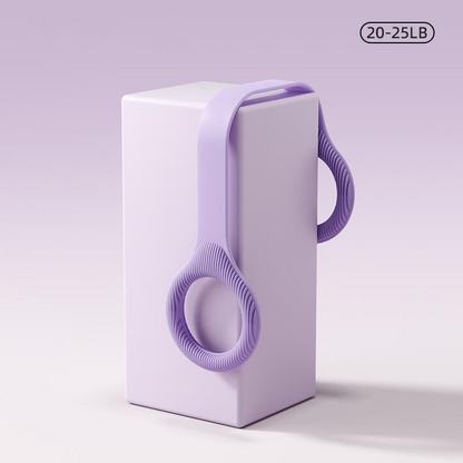 💪Figure 8 Resistance Bands - Silicone Exercise Bands For Women