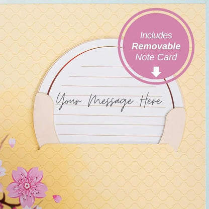 💌 3D pop-up card with cherry blossoms – the ultimate keepsake for card lovers ❤️