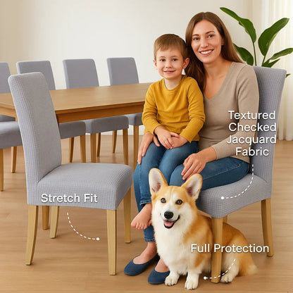 Stylish chair covers – give your old chairs a fresh new look!