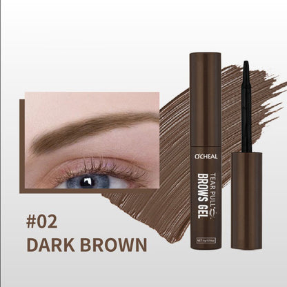 💧Tear-Off Brow Gel – Waterproof, smudge-proof, long-lasting, creates natural, wild eyebrow