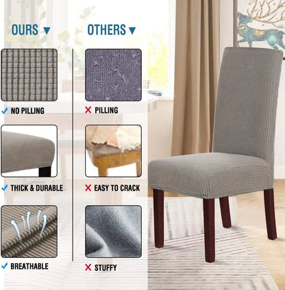 Stylish chair covers – give your old chairs a fresh new look!