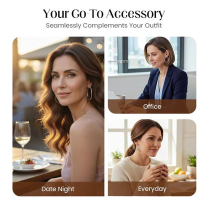 🎉Buy One, Get One Free 🎁 Women's Diamond-Cut Hoop Earrings — Elegant & Sparkling 💎