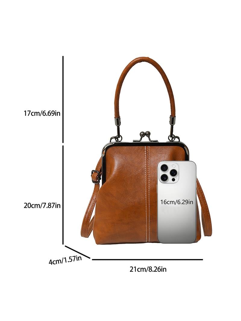 Retro style crossbody bag