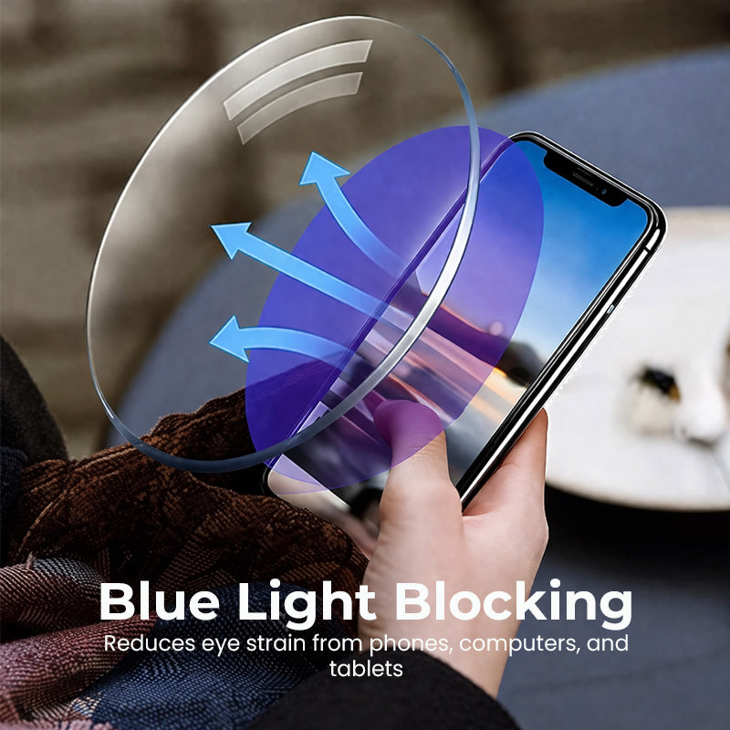 👓Photochromic Glasses – Auto Darkening, UV400 Blue Light Blocking