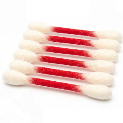 🐾Giant catnip toy with cotton swab (15 cm) – Handmade, durable, safe and fun.