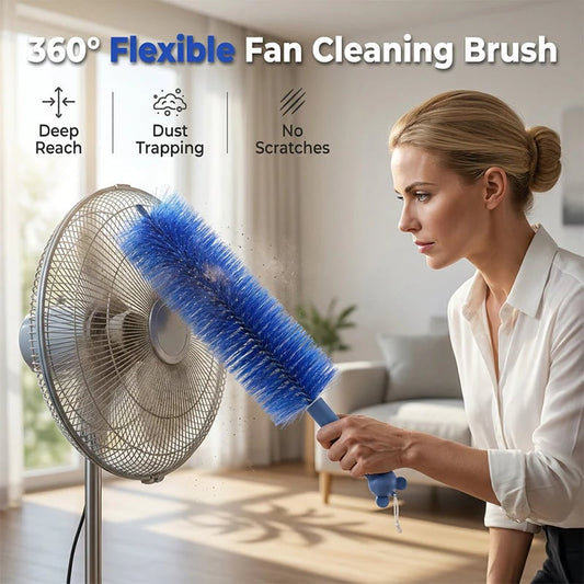 🧹360° Flexible Cleaning Brush – Bendable, dense bristles & all-around reach – Perfect for corners, taps, or tight gaps – durable & easy to rinse 🔄