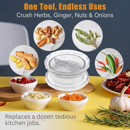 🎁Best Seller –49% OFF🔥Manual Garlic Press and Chopper