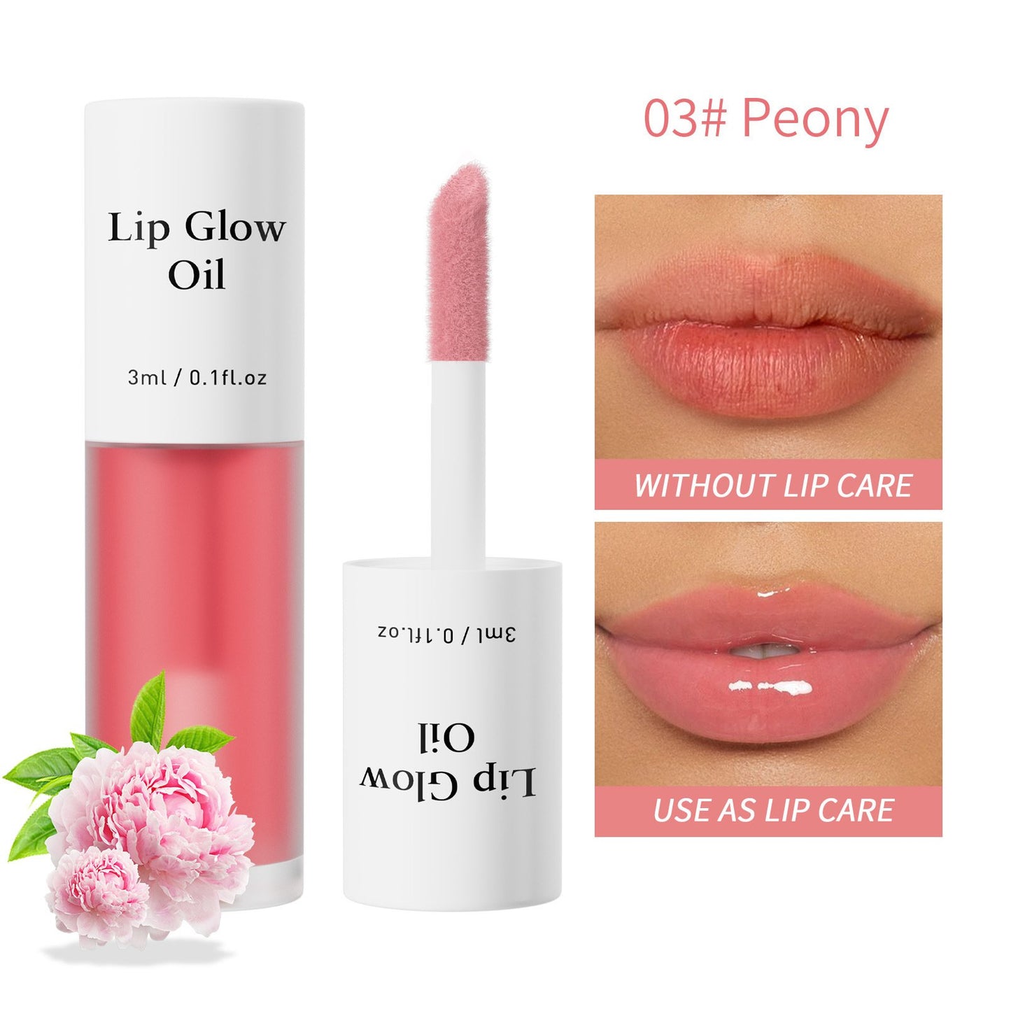 Moisturising lip gloss oil with fruit 😍💄The colour lasts all day long