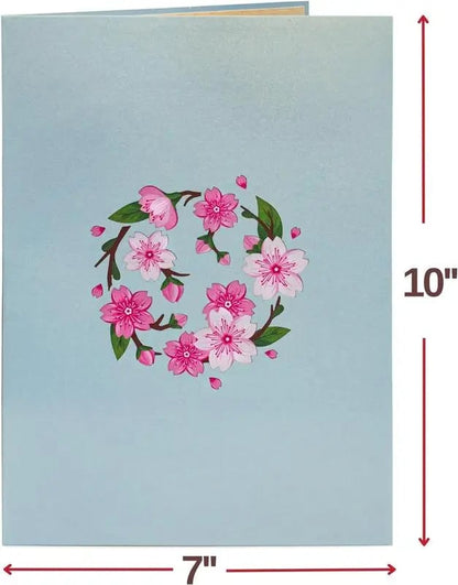💌 3D pop-up card with cherry blossoms – the ultimate keepsake for card lovers ❤️