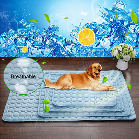 🔥Summer Hot Selling 🧊 Pet Ice Silk Cooling Mat