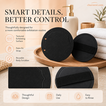🚿🧽 Soft rubber bath brush—gently and effectively removes dead skin cells; suitable for cleansing all skin types.