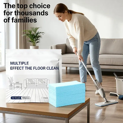 🔥270-sheet universal floor cleaner tablets - concentrated cleaner suitable for all materials, including hardwood, tile and wood floors.