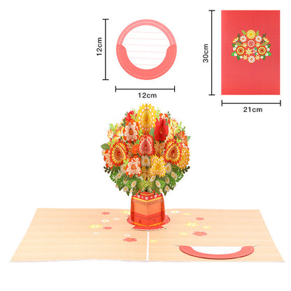💌 3D pop-up card with cherry blossoms – the ultimate keepsake for card lovers ❤️