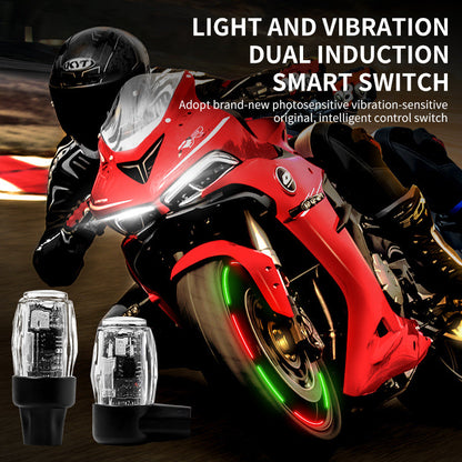 💡Tire lights for cars – LED lights for rims with lighting in the valve head