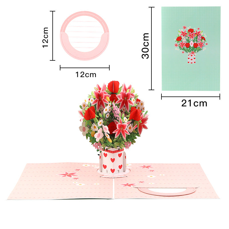 💌 3D pop-up card with cherry blossoms – the ultimate keepsake for card lovers ❤️