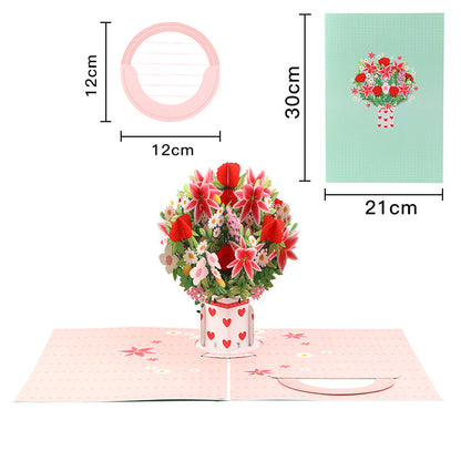 💌 3D pop-up card with cherry blossoms – the ultimate keepsake for card lovers ❤️