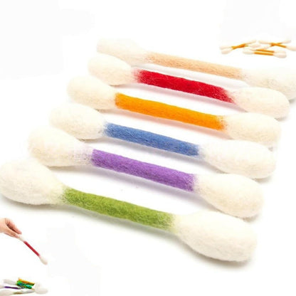 🐾Giant catnip toy with cotton swab (15 cm) – Handmade, durable, safe and fun.