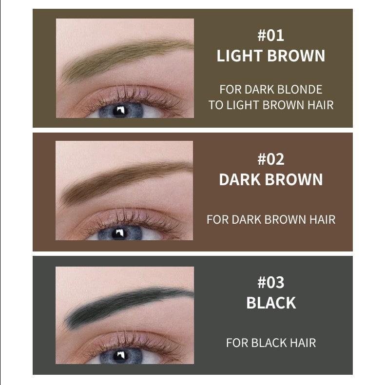 💧Tear-Off Brow Gel – Waterproof, smudge-proof, long-lasting, creates natural, wild eyebrow