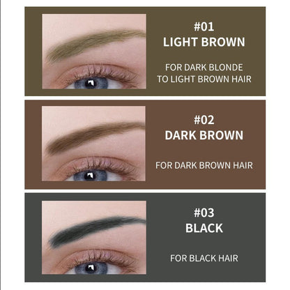 💧Tear-Off Brow Gel – Waterproof, smudge-proof, long-lasting, creates natural, wild eyebrow