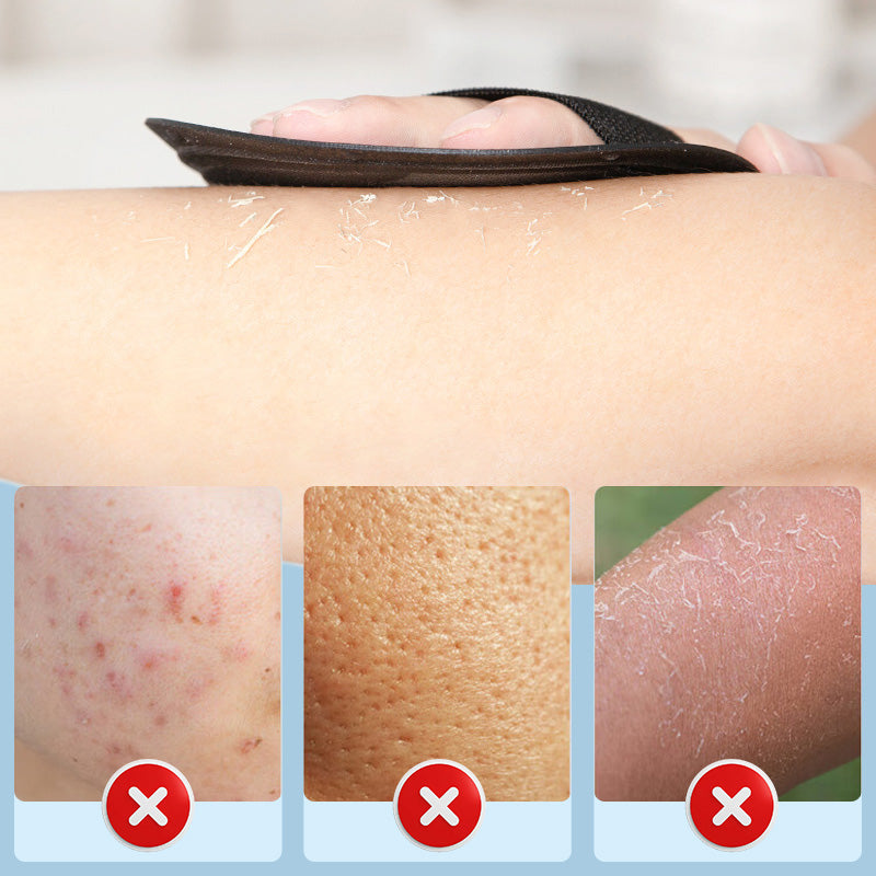 🚿🧽 Soft rubber bath brush—gently and effectively removes dead skin cells; suitable for cleansing all skin types.