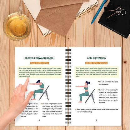 The Complete Guide to Chair Yoga for Seniors Over 60: 40+ Easy, Low-Resistance Exercises to Restore Strength, Mobility, Balance, and Get Down to Busines