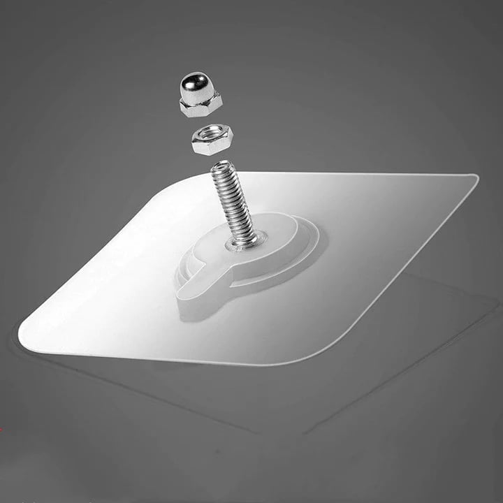 ⚡Self-adhesive nail wall-mounted traceless screw hook stickers