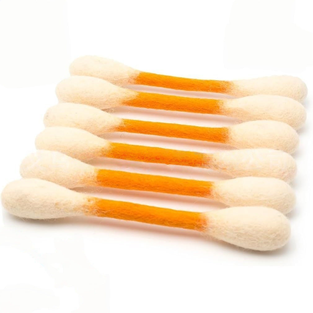 🐾Giant catnip toy with cotton swab (15 cm) – Handmade, durable, safe and fun.