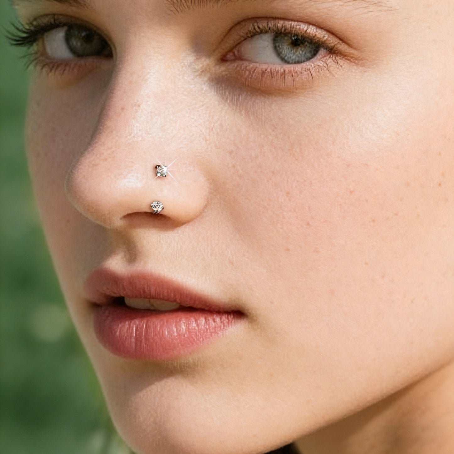 Horseshoe-shaped nose ring – internal thread & comfortable