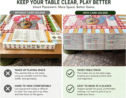 🔥Mahjong Card Holder - Free Mahjong Rule Cards