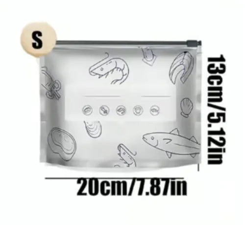💥Reusable Aluminum Foil Freshness Seal Bags – Your Kitchen’s New Best Friend! 🍴✨