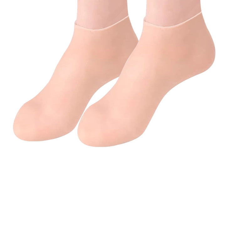 Moisturizing foot mask, exfoliating silicone socks, beach protective socks