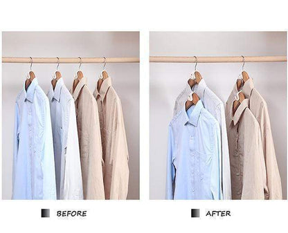 🥳2026 HOT SALE🥳💞50K+ SOLD!📦🧥 50% OFF! Hanger Connector Hooks – Doubles closet space, sturdy PP plastic. Hangs pants, shirts & accessories neatly. ❤👑