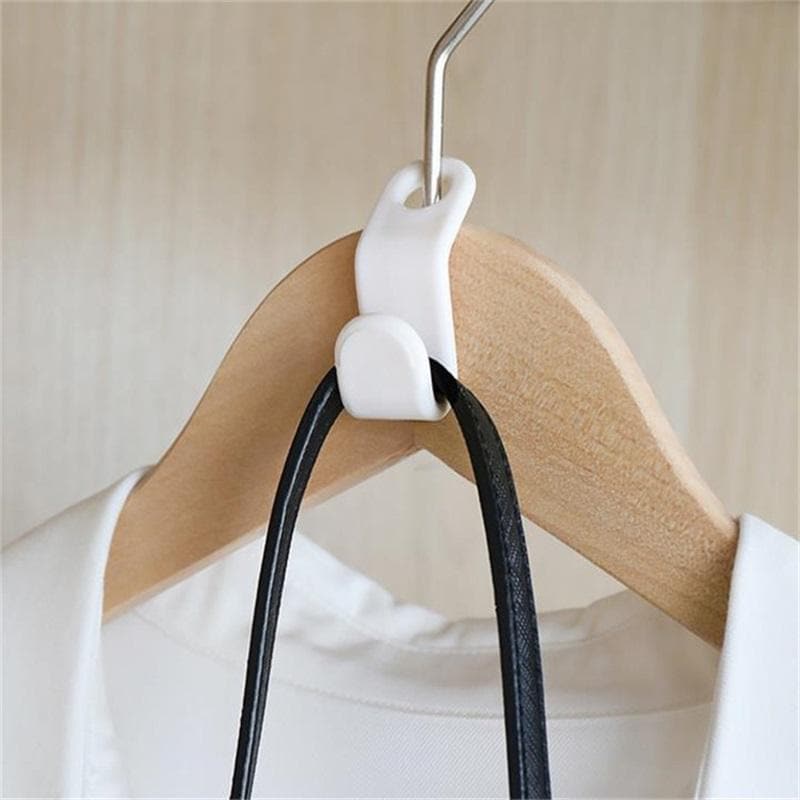 🥳2026 HOT SALE🥳💞50K+ SOLD!📦🧥 50% OFF! Hanger Connector Hooks – Doubles closet space, sturdy PP plastic. Hangs pants, shirts & accessories neatly. ❤👑