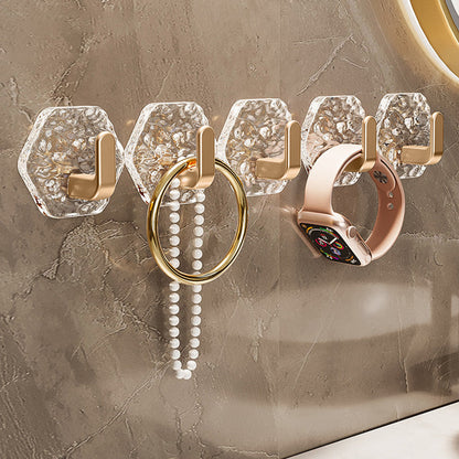 🥳2026 HOT SALE🥳💞50K+ SOLD!🧲50% OFF! Punch-Free Adhesive Hooks – L‑shaped, 3kg capacity. No drilling, no trace. Perfect for bathroom & kitchen. 🛁✨