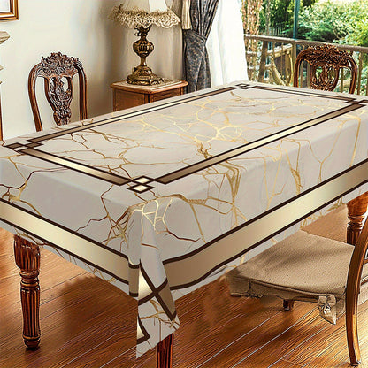 ⏳Limited-time 50% off⏰Waterproof Marble-Print Tablecloth🌩️