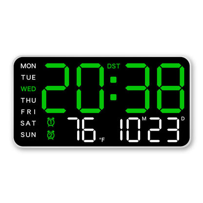 ⏰Multifunctional decorative LED digital wall clock, the limitless digital clock for the modern home