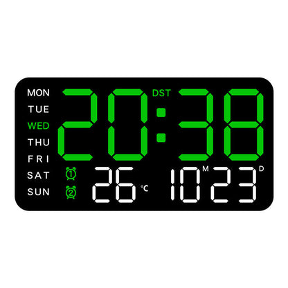 ⏰Multifunctional decorative LED digital wall clock, the limitless digital clock for the modern home