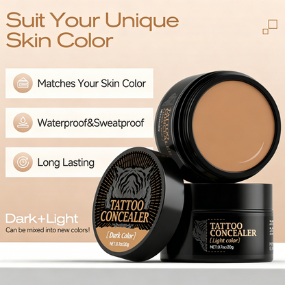 🥳2026 HOT SALE🥳💞50K+ SOLD!🎨🛡️ 50% OFF! Waterproof Scar Concealer – Dual‑shade custom match, covers scars & birthmarks. Sweat‑proof, all‑day wear. 💪✨