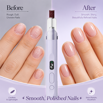 Portable multi-functional electric nail file