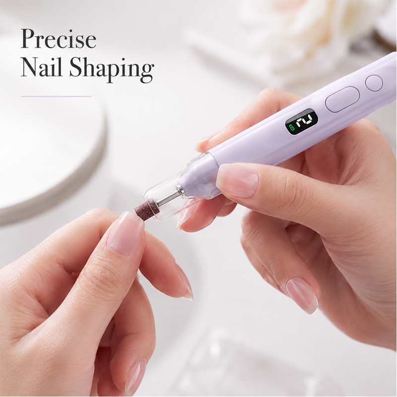 Portable multi-functional electric nail file